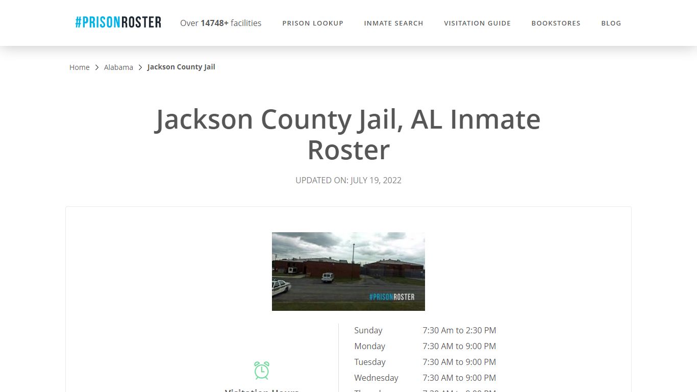 Jackson County Jail, AL Inmate Roster - Prisonroster